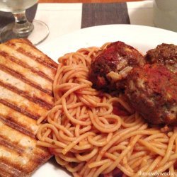 Spaghetti With Homemade Meatballs