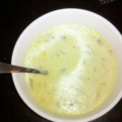 Roasted Green Chile and Corn Chowder