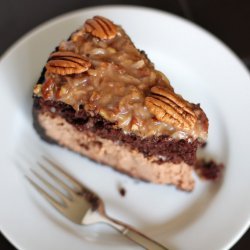 German Chocolate Cheesecake