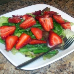 Elegant Strawberry and Asparagus Salad