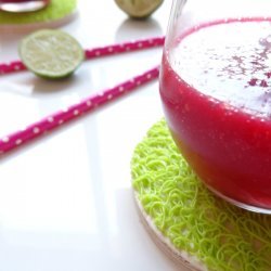 Raspberry and Lime Margaritas