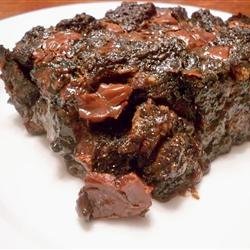 Double Chocolate and Spice Bread Pudding
