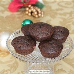Cappuccino Muffins with Chocolate and Cranberries