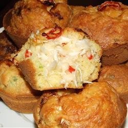 Crab-Stuffed Corn Muffins