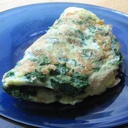 Baby Spinach Omelet