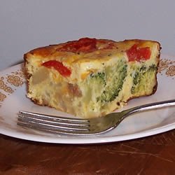 Broccoli and Cheese Brunch Casserole