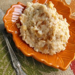 Apple and Rice Pudding