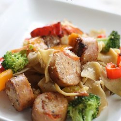 Pasta with Chicken and Veggies