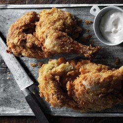 Cornmeal-Crusted Fried Chicken