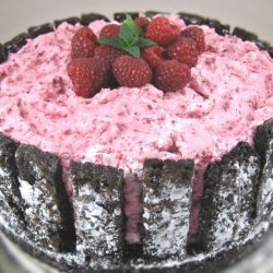Brownie-Raspberry Torte