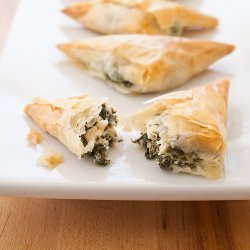 Spinach Phyllo Triangles