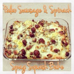 Spinach Sausage Bake