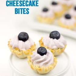 Two-Bite Cheesecakes