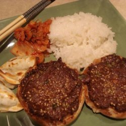 Mika's Open-Face Korean Hamburgers