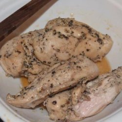 Chicken Grilled With Black Pepper and Salt