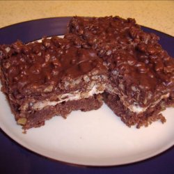 Chocolate Marshmallow Squares
