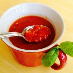 Spanish Tomato Basil Soup - HCG Phase 2