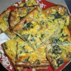 Silverbeet Quiche With Cream Cheese Crust