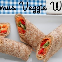 Veggie Hummus Wrap