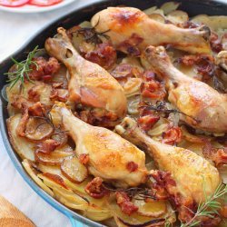 Skillet Chicken and Potatoes