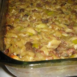 Ground Beef and Noodle Casserole