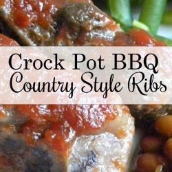 Crockpot Country Style B-B-Q Ribs