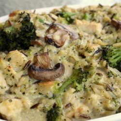 Chicken Broccoli Mushroom Casserole