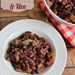 Slow Cooker Beans & Rice