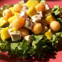 Mango, Melon and Chicken Salad (Low Sodium)