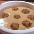 2 in 1 Gravy and Sausage-Stuffed Stuffing (Aaron McCargo, Jr.)