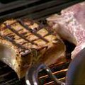 Brined Pork Chops with Soft Parmigiano Polenta (Anne Burrell)