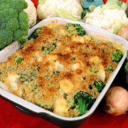 Broccoli and Cauliflower Au Gratin (Emeril Lagasse)