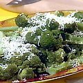 Broccoli with Garlic and Asiago (Rachael Ray)