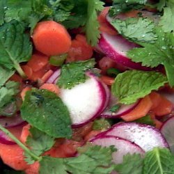 Carrot, Orange and Radish Salad (Tyler Florence)