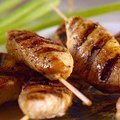 Chicken Skewers with Peanut Sauce (Sunny Anderson)