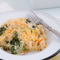 Brown Rice and Broccoli Casserole