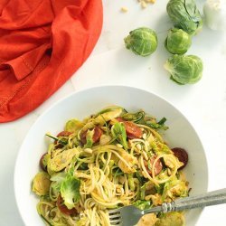 Brussel Sprout & Pine Nut Pasta