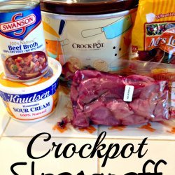 Crockpot Beef Stroganoff