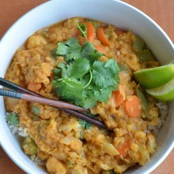 Red Curry Lentils