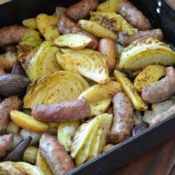 Cabbage, Potatoes and Sausage
