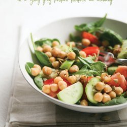 Chickpeas with Baby Spinach