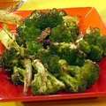 Chili-Garlic Roasted Broccoli (Rachael Ray)