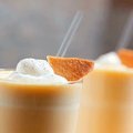 Countdown # 8 Eggnog Pumpkin Milk Shake with Cinnamon Wafer Cookies (Aaron McCargo, Jr.)