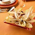 Endive Salad with Candied Pecans and Maytag Blue Cheese (Robin Miller)