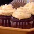 Gingerbread Cupcakes with Orange Icing (Ina Garten)