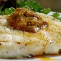 Grilled Halibut with BBQ Butter (Patrick and Gina Neely)