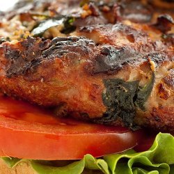 Spinach Feta Turkey Burgers