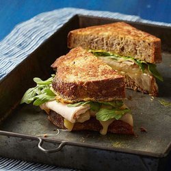 Toasted Turkey and Swiss Sandwich