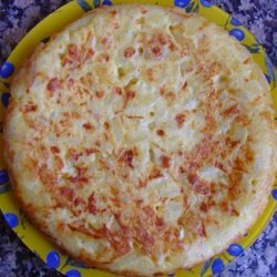 Omelette with Onion and Potatoes