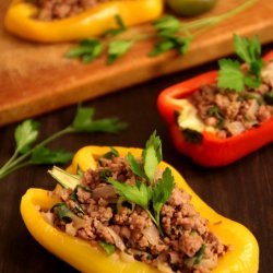Beef Stuffed Bell Peppers